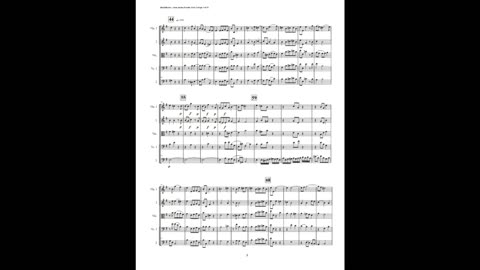 J.S. Bach – Motet: “Jesu, meine Freude”, Part 2 (String Quintet)