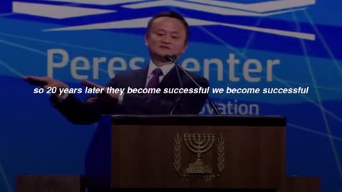 Achieve your dreams with Jack Ma's motivational speech on career success.