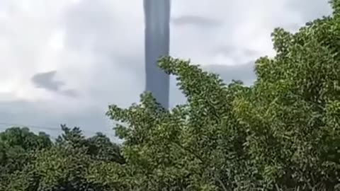 Waterspout seen in Cuba