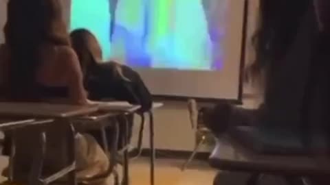 These high schoolers were FORCED to watch a “pride video” in MATH CLASS