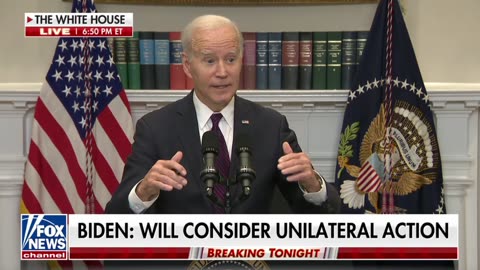 A reporter asks Biden for his reaction to Trump being found "liable" of battery and defamation