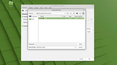 Password Manager KeePassX install and use Linux Mint 20