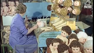 The Doll Factory's Assembly line 1963