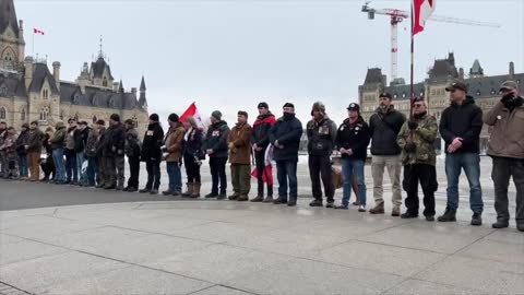 Veterans Stand Together In Ottawa!
