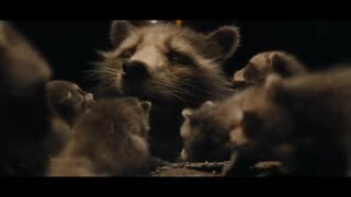 Guardians of the Galaxy Vol. 3 - Rocket saves the baby raccoons