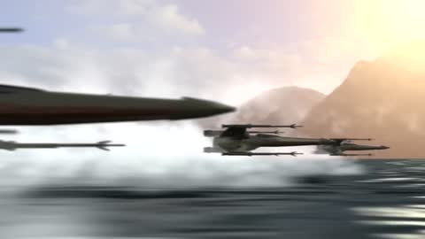 Star Wars Episode VII - Recreated Scene: X-Wing