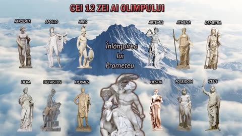 Cei 12 Zei ai Olimpului in Mitologia Greaca