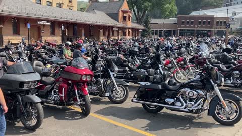 Deadwood, South Dakota - Sturgis 2021 - 500 tysięcy motocyklistów