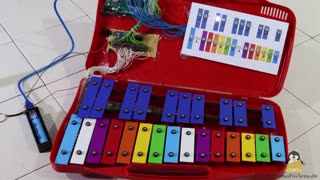 Automatic Xylophone with an Arduino MEGA