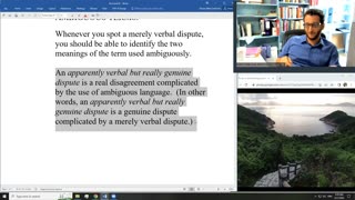 Lessons in Logic 48: Merely Verbal Disputes