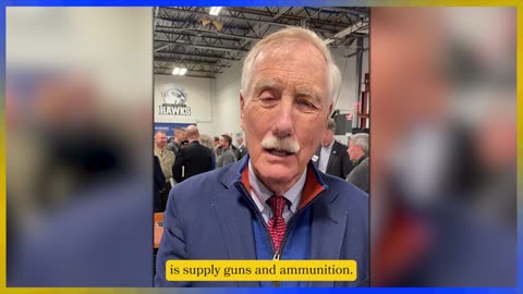 Senator Angus King Denies Ukraine Embezzlement