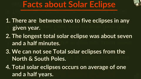 Solar Eclipse - Solar Eclipse video for kids