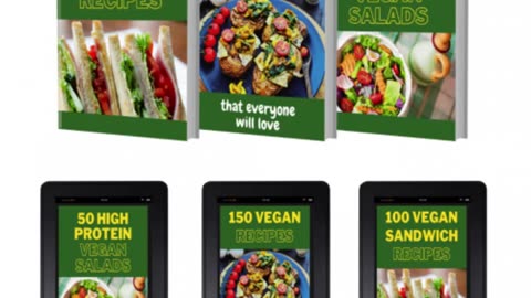 300 Vegan/Plant-Based Recipe CookBook