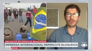 Imprensa internacional repercute bloqueios no Brasil