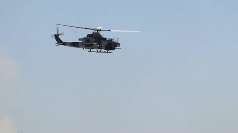 AH-1Z Viper Attack Helicopters at Mira Mar San Diego