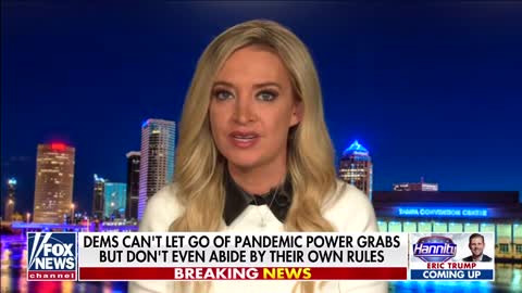 Kayleigh McEnany: 'Swampy elites' party while forcing kids to wear masks