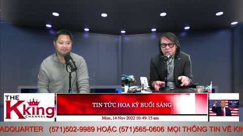 TIN TỨC HOA KỲ BUỔI SÁNG - 11/14/2022 - The KING Channel