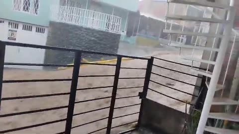 FLOOD SHOT IN COLOMBIA