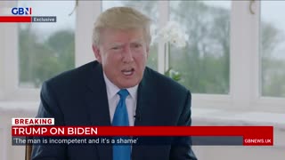 Trump slams Joe Biden and his lack of leadership