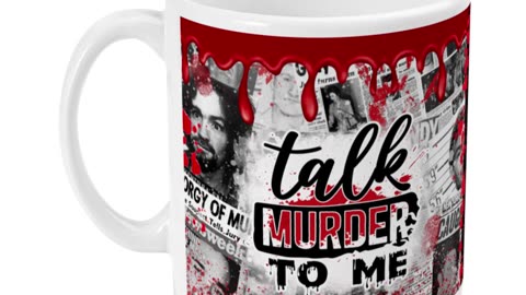 Personalised True Crime Junkie Mug by Welovit ❤️