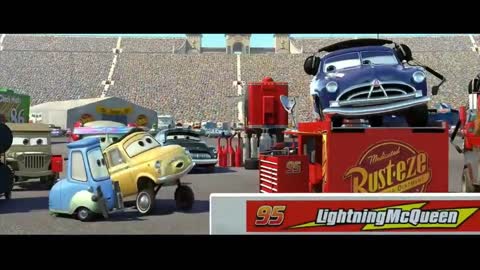 Cars 2006 Climax Racing Best Scene of movie