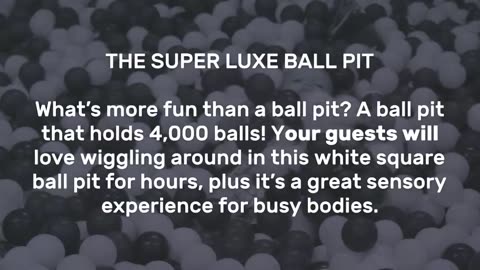 THE BALL PIT PACKAGES