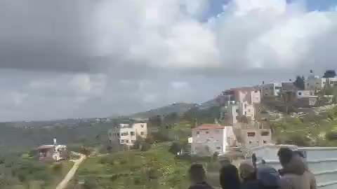 Footage posted by Palestinian media shows an IAF attack helicopter carrying out