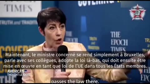 L'UE est Anti-Démocratique ! EU is Antidemocratic - MEP Christine Anderson (10-06-23 Stfr)