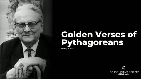 Manly P. Hall - Golden Verses of Pythagoreans