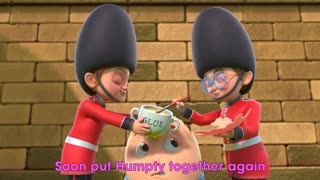Humpty Dumpty - English Nursery Rhyme songs For Children with Lyrics