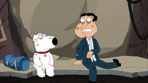 Brian tries to befriend Quagmire - Family Guy