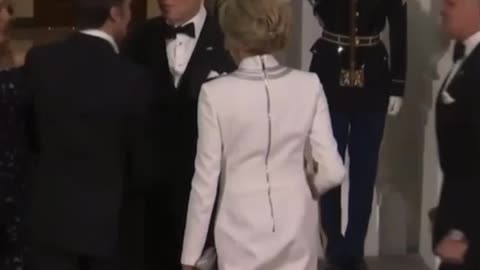 Groper Joe Biden Gets His Groove On with Macron's Wife - Embarrasing America Once Again