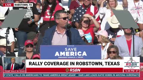 Ronny Jackson Speech: Save America Rally in Robstown, TX 10/22/22