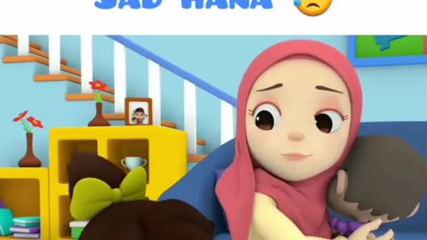 Sad Hana | Islamic Cartoon For Kids | Omar & Hana English
