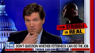 Tucker Savages Media & Dems For Exploiting Disabled John Fetterman - Transhumanist Agenda? - Tucker