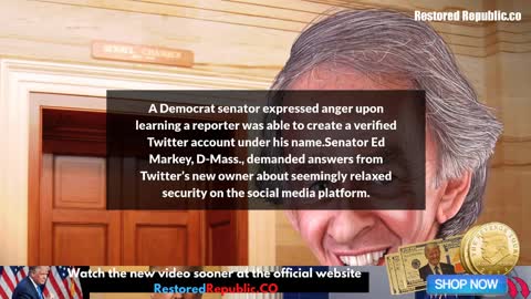 Dem Senator Demands Answers After Reporter Creates Verified Twitter