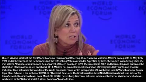 World Economic Forum | "When I Started This Job There Were Actually Very Little Countries In Africa Or Latin America That Had One Ubiquitous Type of ID And Certainly That It Was Digital & Certainly That It Was - Queen Máxima