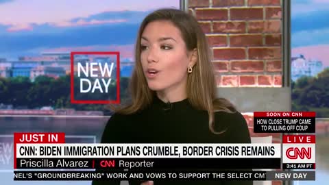 CNN: Biden's Border Agenda Derailed by Reality