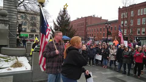 We The People NH Freedom Rally [Concord, NH Jan 1, 2022] Part I of II