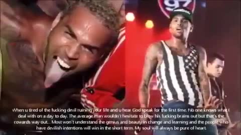 CHRIS BROWN IS “TIRED OF THE DEVIL RUNNING” HIS LIFE. Micah 2:10 “ this is not your rest Israel"