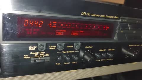 Nakamichi DR-10 - the last 3-head deck made by this great company!