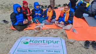 Lake Mansarovar Puja (Kailash Mansarovar Yatra 2023)