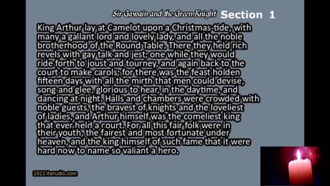 Sir Gawain and the Green Knight - part 1