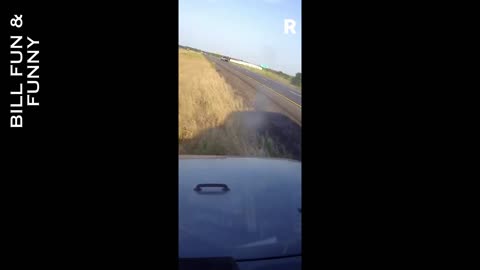 ACCIDENT CAUGHT ON DASH CAMERA.