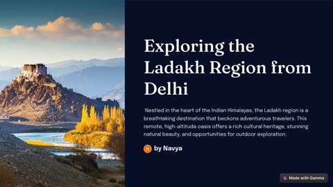 How To Go leh Ladakh From Delhi
