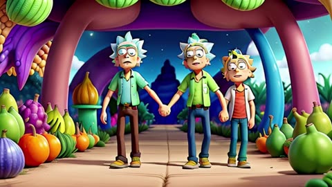 "Rick and Morty: Exploring the Cosmos - A Kid-Friendly Adventure Song!"
