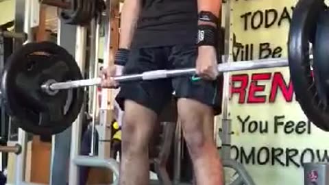 120 kg deadlift | weightlifting | gym | workout | pr | personal Record | MR SMK