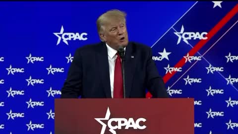 Trump CPAC - They use Big Tech to censor you - It’s all a bunch of bullshit.