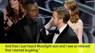 Ryan Gosling Explains Why He Laughed During The Oscars Mix-Up | News Flash | Entertainment Weekly