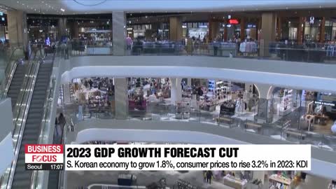 S. Korea's economic growth to fall below 2% in 2023 on weak exports: KDI